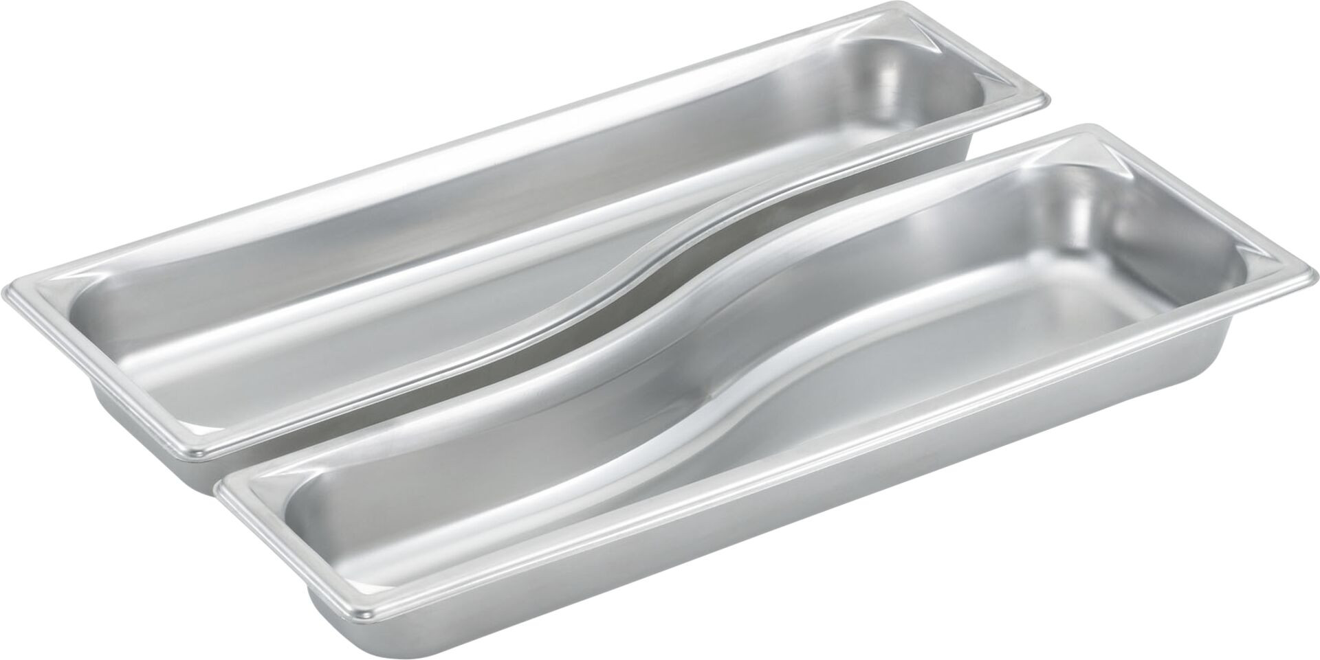 GN-Behälter "Twist", Edelstahl 2/4 89mm